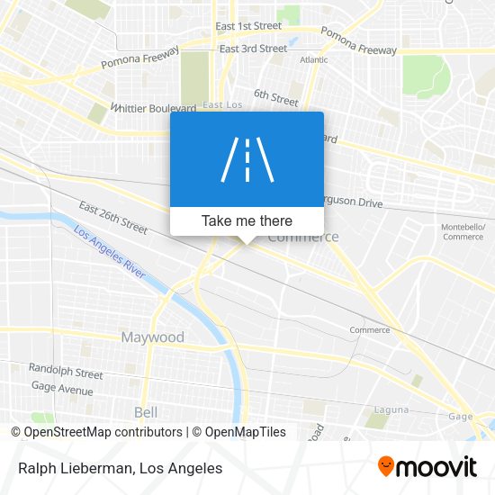 Mapa de Ralph Lieberman