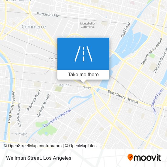 Mapa de Wellman Street