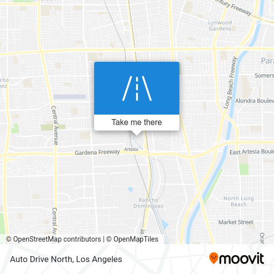 Auto Drive North map