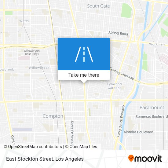 Mapa de East Stockton Street