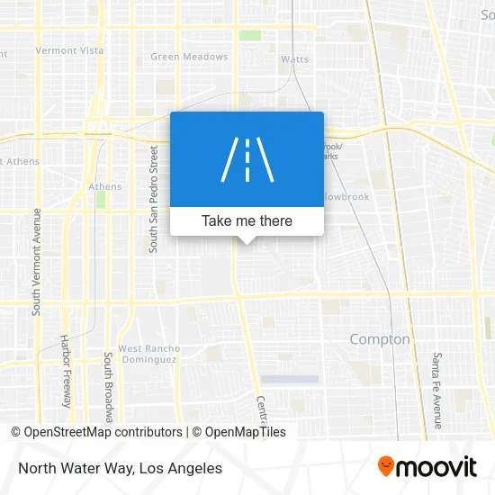 North Water Way map