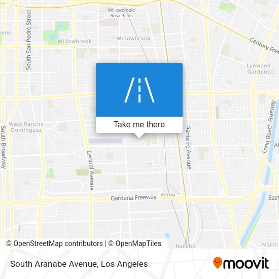 Mapa de South Aranabe Avenue