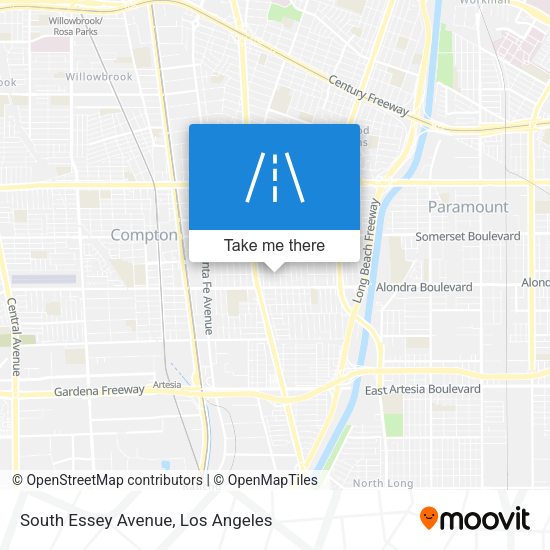 South Essey Avenue map