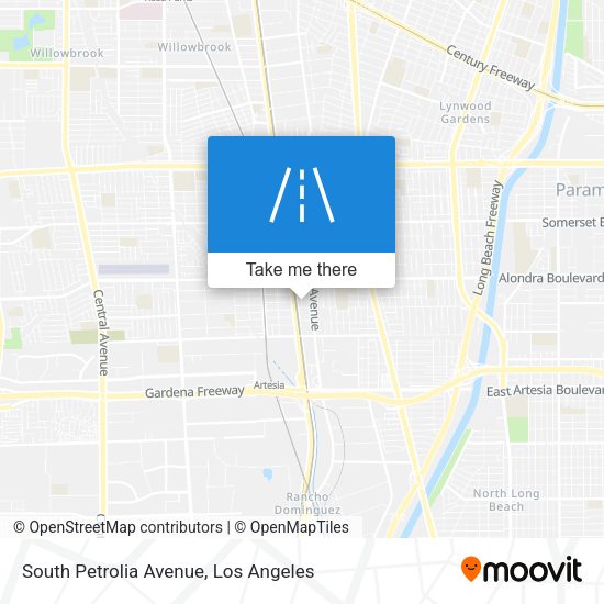 Mapa de South Petrolia Avenue