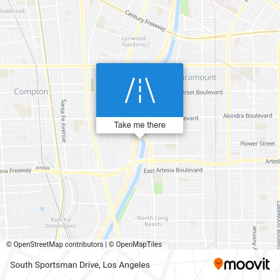 South Sportsman Drive map