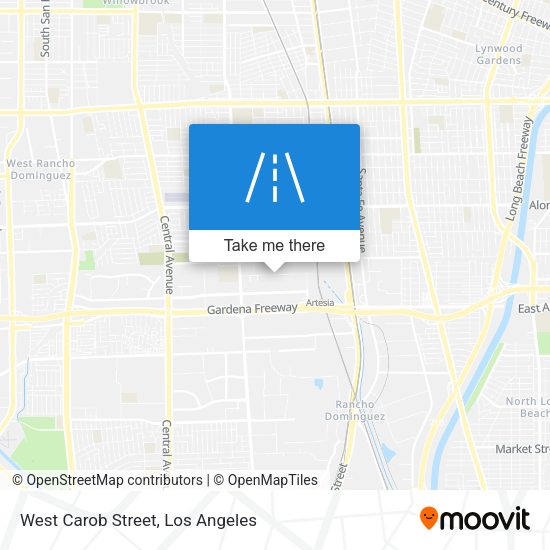 Mapa de West Carob Street