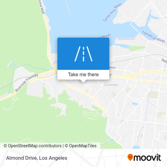 Mapa de Almond Drive