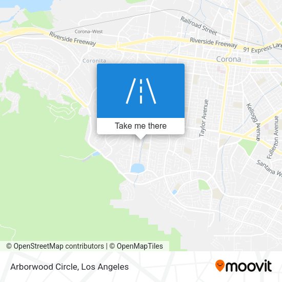 Mapa de Arborwood Circle
