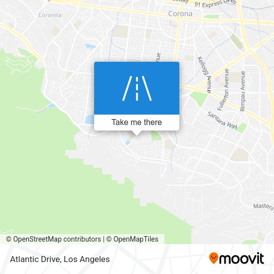 Mapa de Atlantic Drive