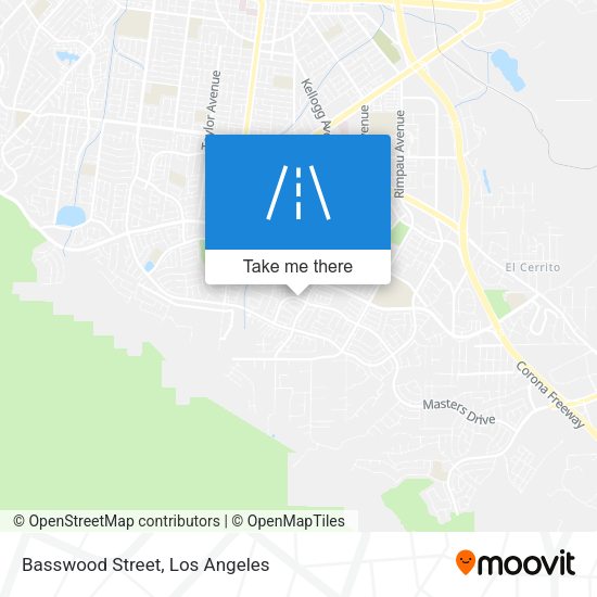 Basswood Street map