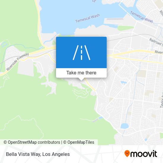 Mapa de Bella Vista Way