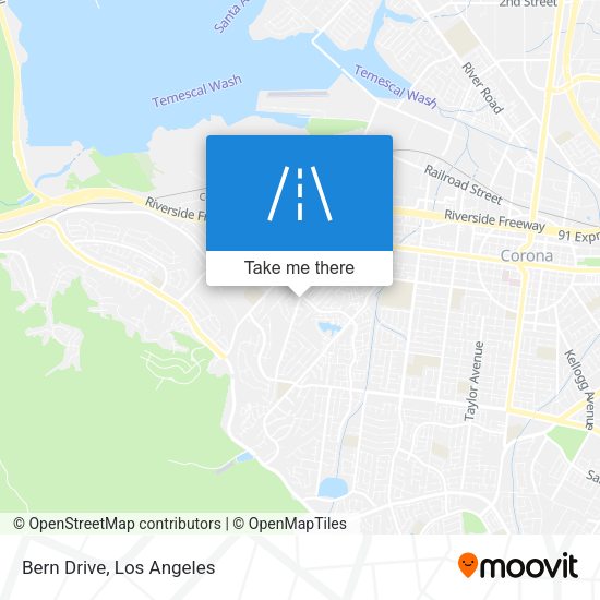 Mapa de Bern Drive