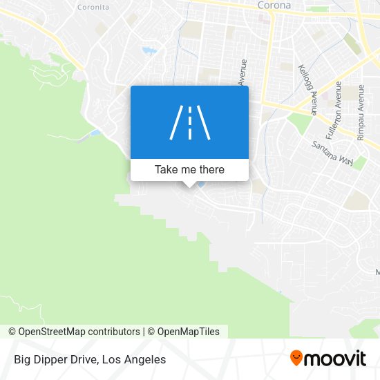 Big Dipper Drive map