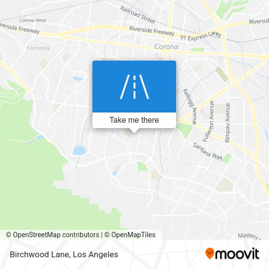 Mapa de Birchwood Lane