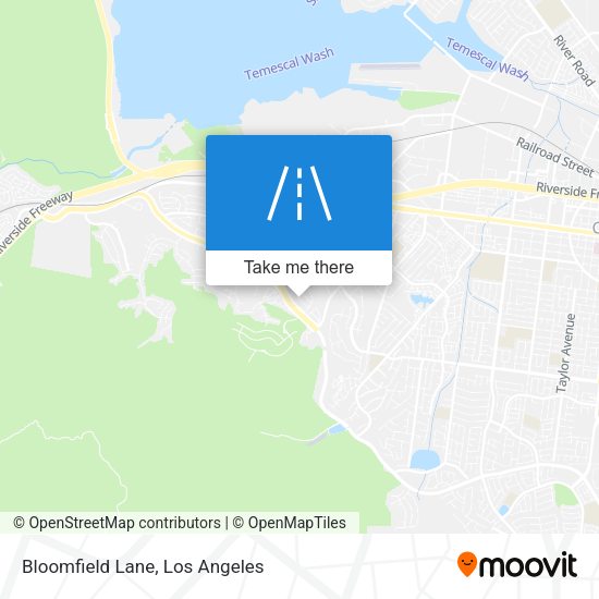 Mapa de Bloomfield Lane
