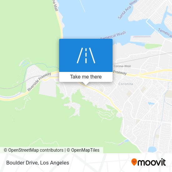 Mapa de Boulder Drive