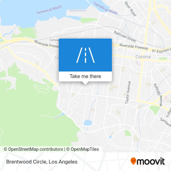 Mapa de Brentwood Circle