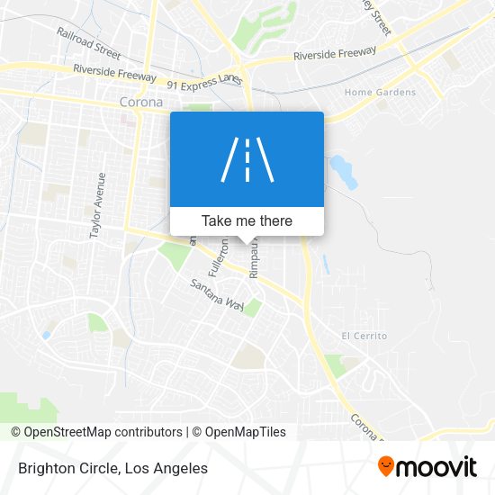 Mapa de Brighton Circle
