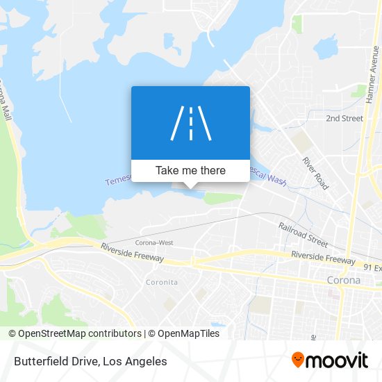 Butterfield Drive map