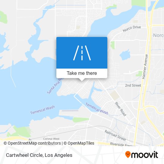 Cartwheel Circle map