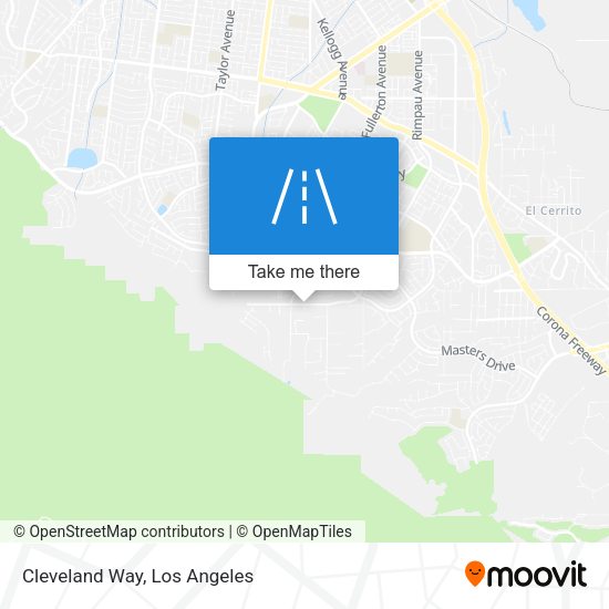 Mapa de Cleveland Way