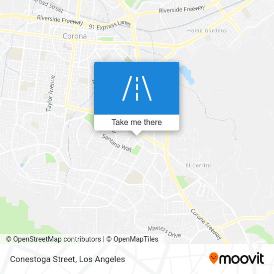 Mapa de Conestoga Street