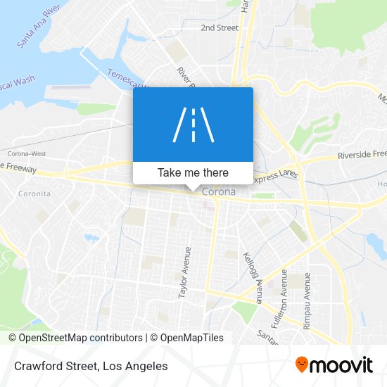 Crawford Street map