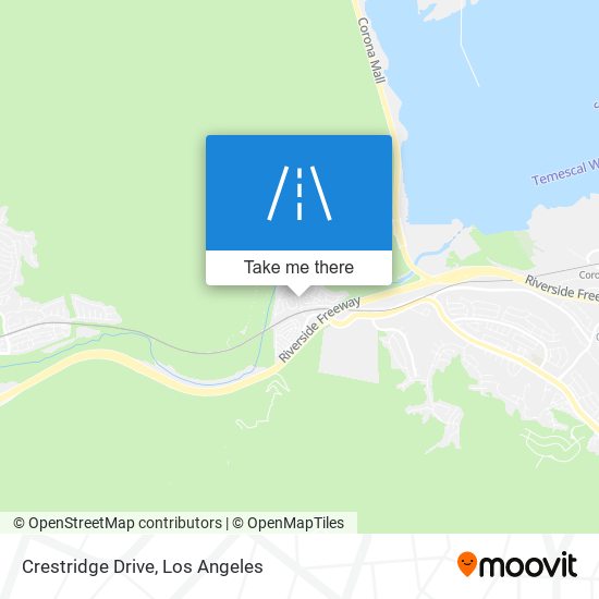 Crestridge Drive map