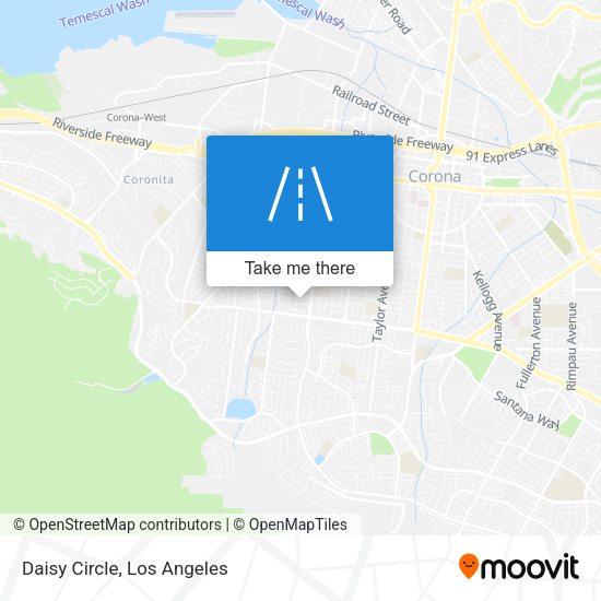 Mapa de Daisy Circle