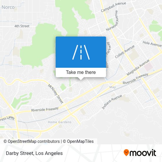 Mapa de Darby Street
