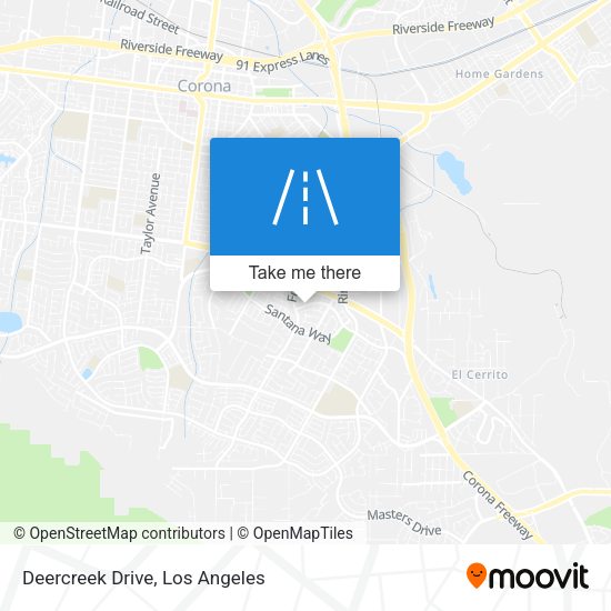 Mapa de Deercreek Drive