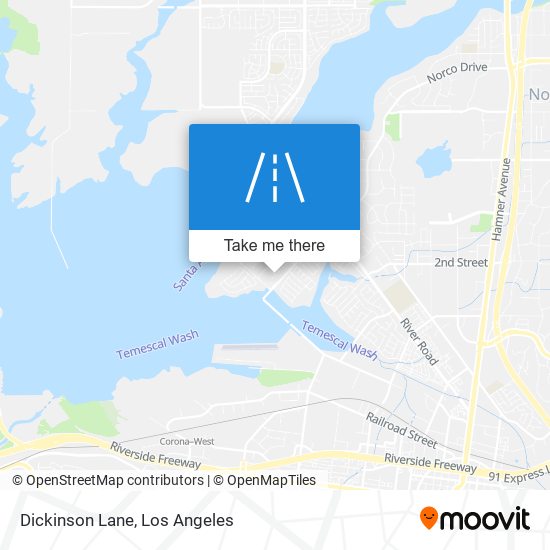 Mapa de Dickinson Lane