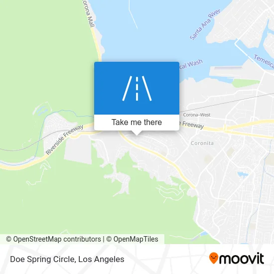Doe Spring Circle map