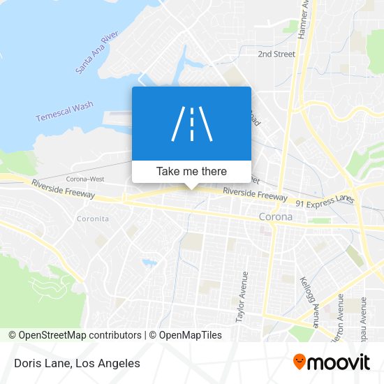 Mapa de Doris Lane