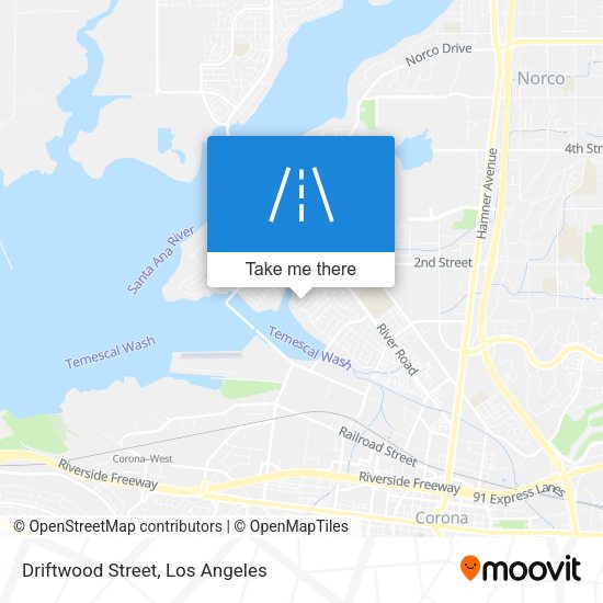 Mapa de Driftwood Street