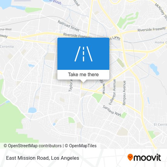 Mapa de East Mission Road