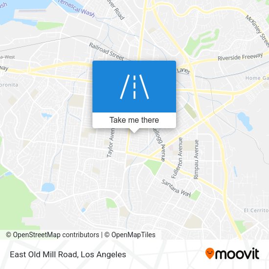 Mapa de East Old Mill Road
