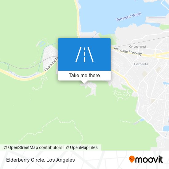 Elderberry Circle map