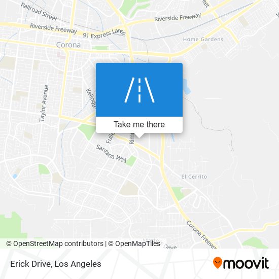 Erick Drive map