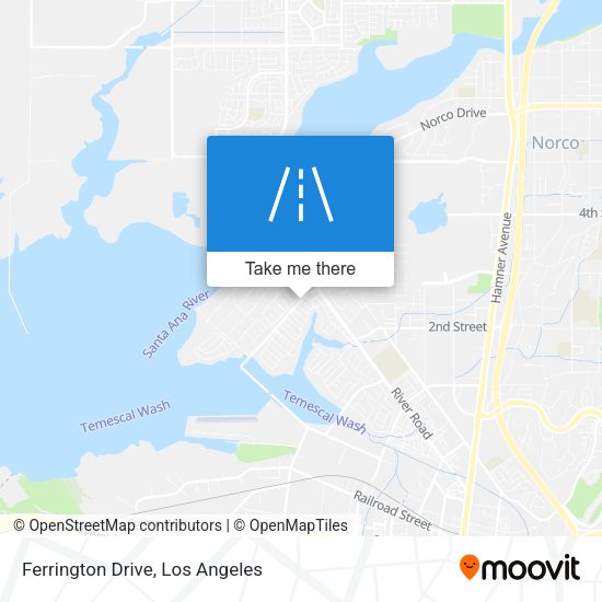 Mapa de Ferrington Drive