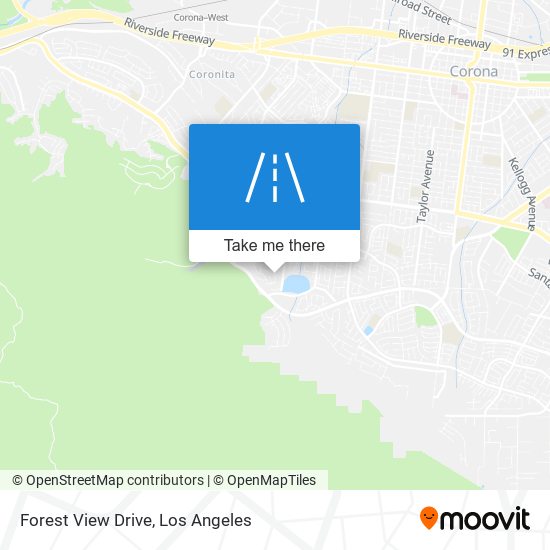 Forest View Drive map