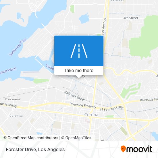 Mapa de Forester Drive