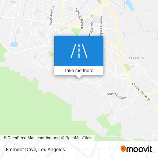 Mapa de Fremont Drive