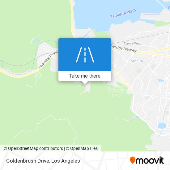 Mapa de Goldenbrush Drive