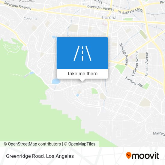 Mapa de Greenridge Road
