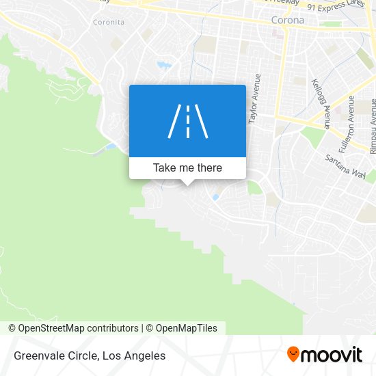 Greenvale Circle map