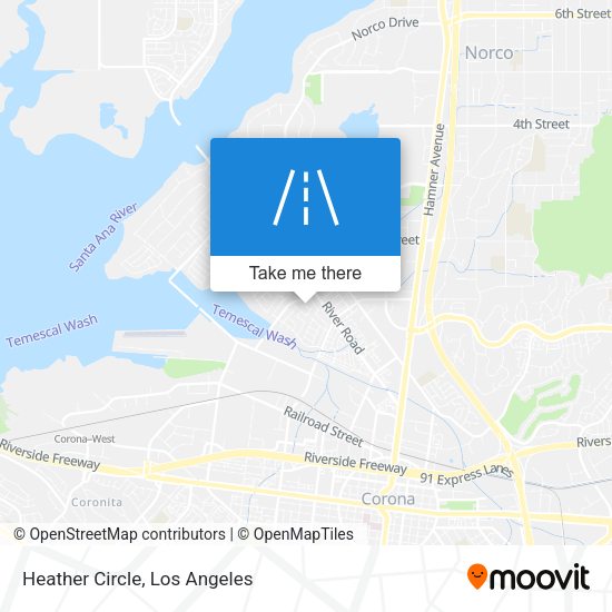 Mapa de Heather Circle
