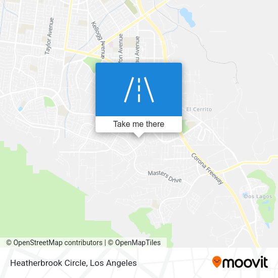 Heatherbrook Circle map