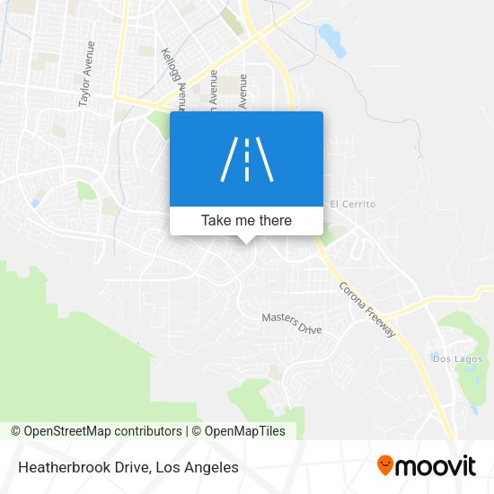 Heatherbrook Drive map