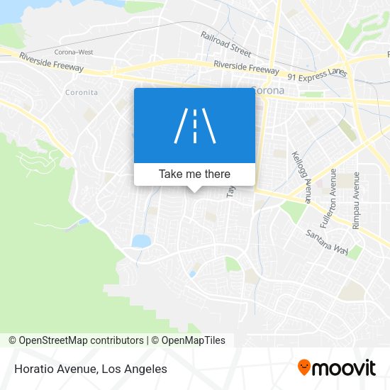 Mapa de Horatio Avenue